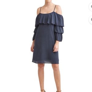 3/$20 Love Sadie Off the Shoulder Ruffle Sleeve Dress size S